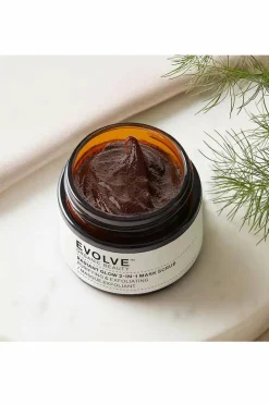 Outlet Evolve Beauty Masque gommant 2 en 1 radiant glow