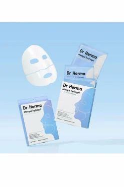 New DR HERMA Masque hydrogel hydratation et éclat