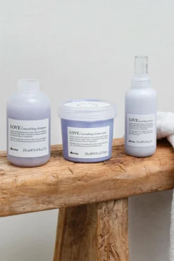 Davines Masque lissant pour cheveux frisés ou bouclés Love Smooth