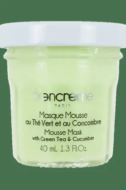 New Blancrème Masque mousse thé vert et concombre