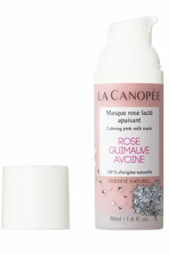 Hot La Canopée Masque rose lacté apaisant visage