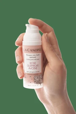 Hot La Canopée Masque rose lacté apaisant visage