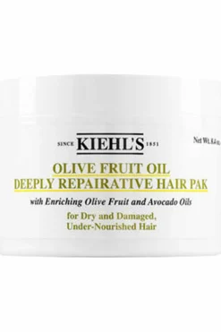 New Kiehl's Masque réparateur à l’huile d’olive cheveux secs et abîmés Olive Fruit Oil
