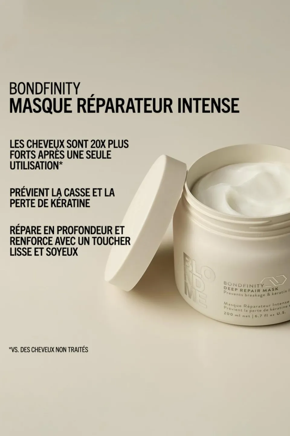 Hot Schwarzkopf Professional Masque réparateur intense BlondMe