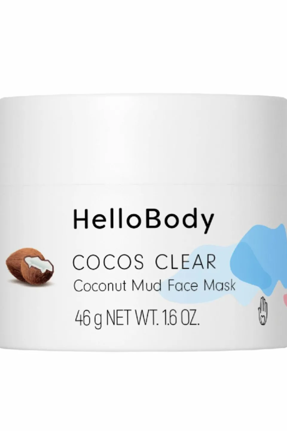 HelloBody Masque visage Cocos Clear