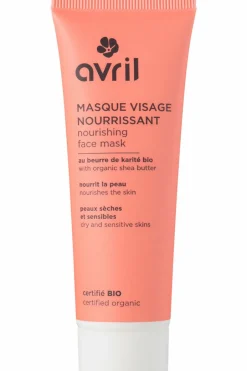 Avril Masque visage nourrissant bio pour peaux sèches