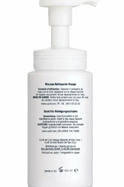 Hot Curel Mousse nettoyante visage