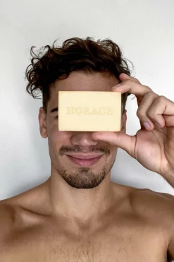 Hot Horace Pain de savon surgras Bergamote d’Italie/Menthe poivrée