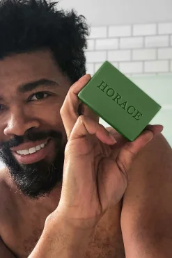 Sale Horace Pain de savon surgras Cèdre de Virginie/Feuille de sauge