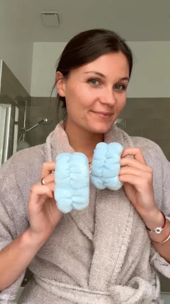 New Blissim Paire de manchettes éponge