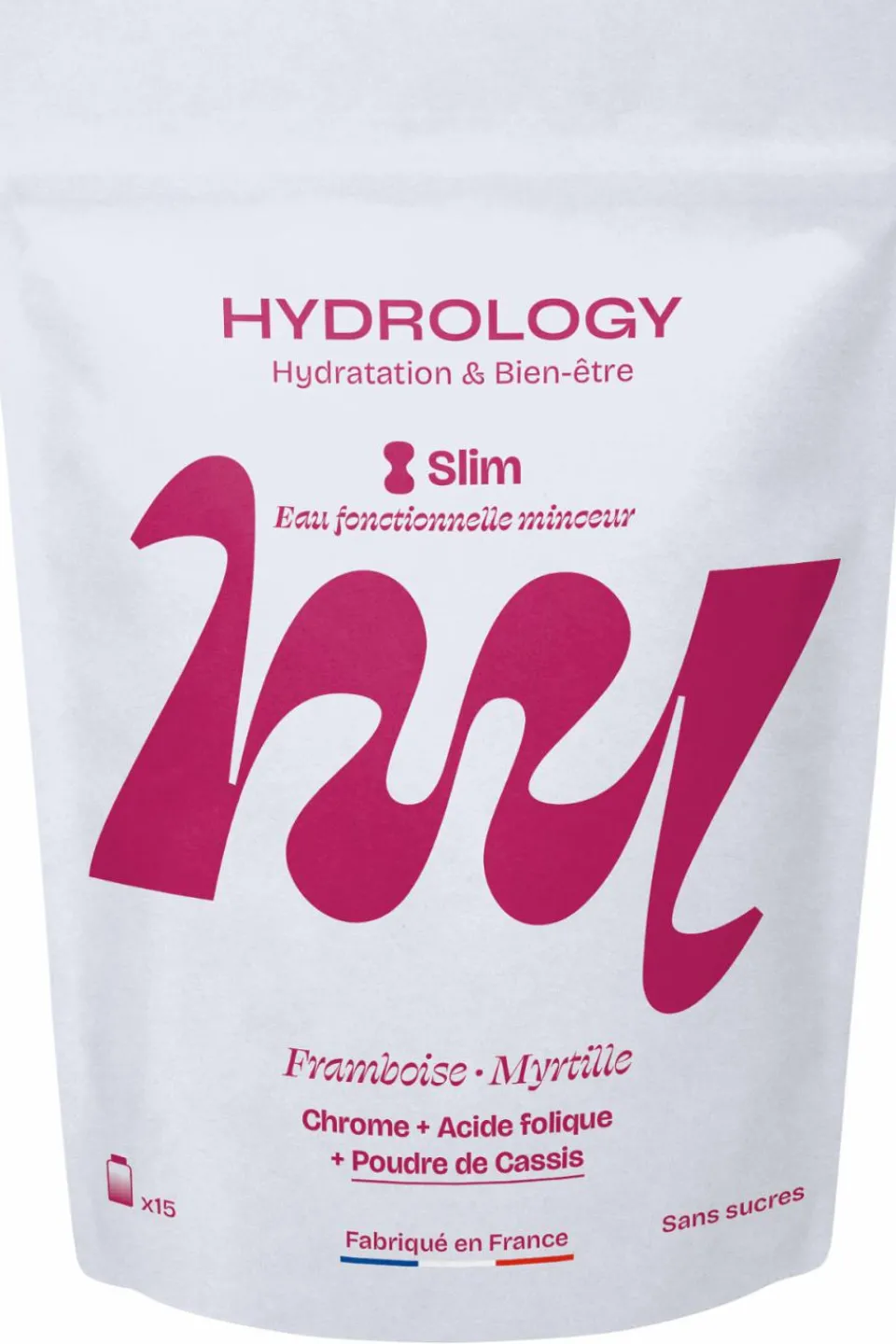 Online HYDROLOGY Pastille d’hydratation goût framboise myrtille minceur Slim