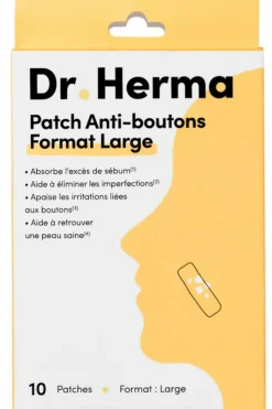 DR HERMA Patch anti-boutons format large x 10
