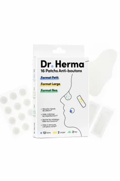 New DR HERMA Patchs anti-boutons 3 formats x 16