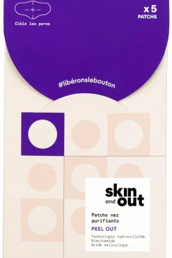 Hot Skin & Out Patchs nez purifiants Peel out