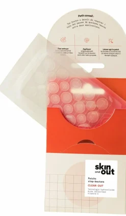 Skin & Out Patchs stop-boutons Clear out