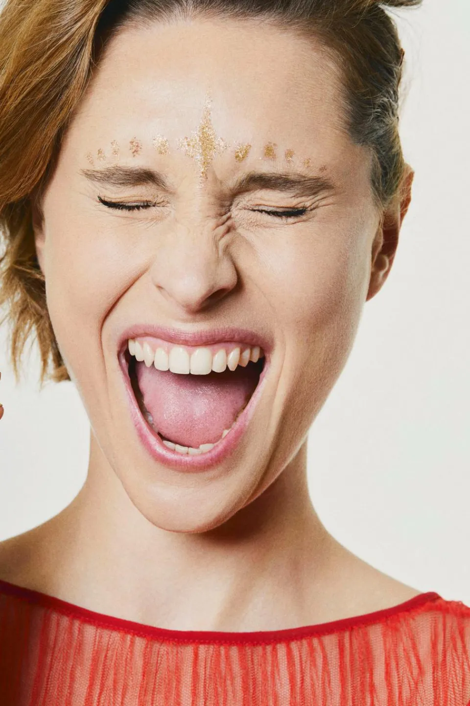 Online Nailmatic Petites paillettes dorées visage, corps & ongles