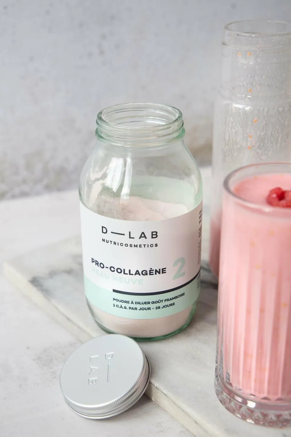 Discount D-LAB Nutricosmetics Poudre pro-collagène Peau Neuve anti-âge & protection