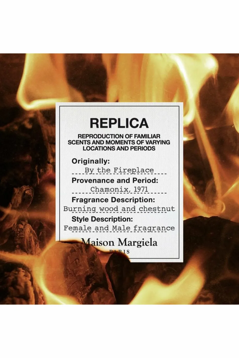 Maison Margiela REPLICA By the Fireplace Eau De Toilette Boisé