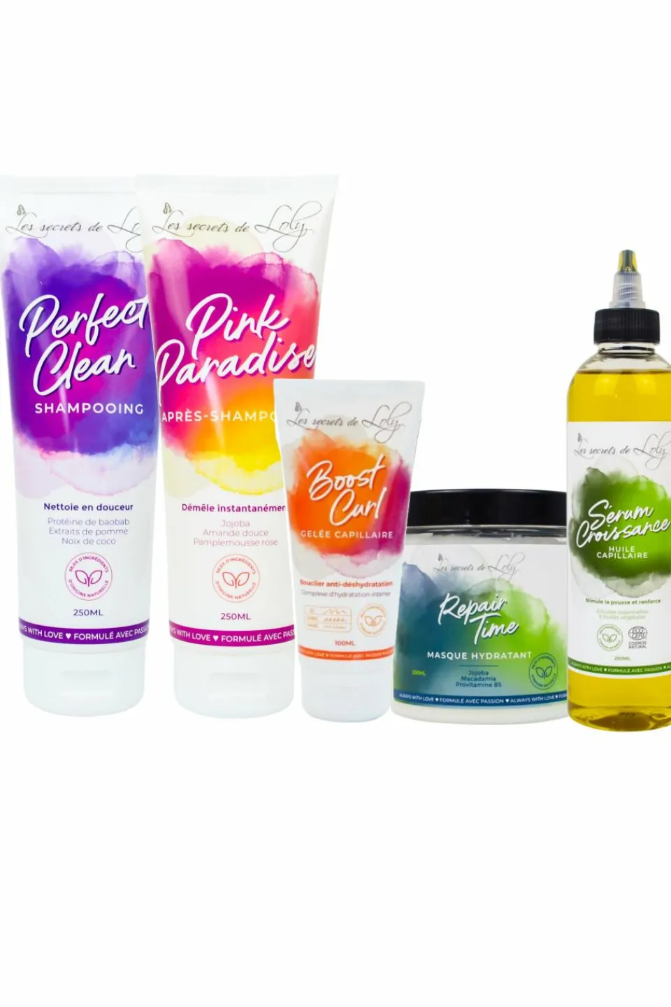 Outlet Les Secrets de Loly Routine complète pour cheveux bouclés + gelée Boost Curl OFFERTE