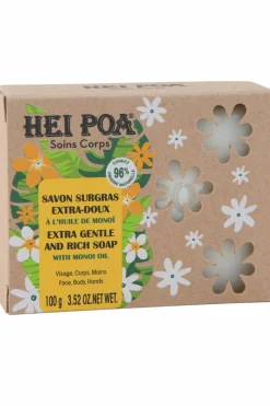 Sale Hei Poa Savon solide extra doux au Monoï