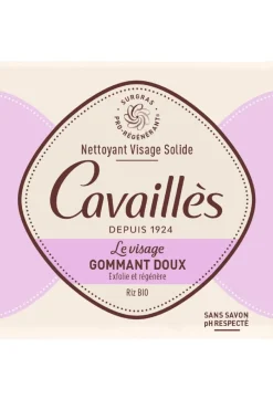 Hot Cavaillès Savon solide gommant doux pour le visage