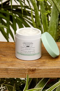 Hot Christophe Robin Scrub crème hydratante à l’aloe vera
