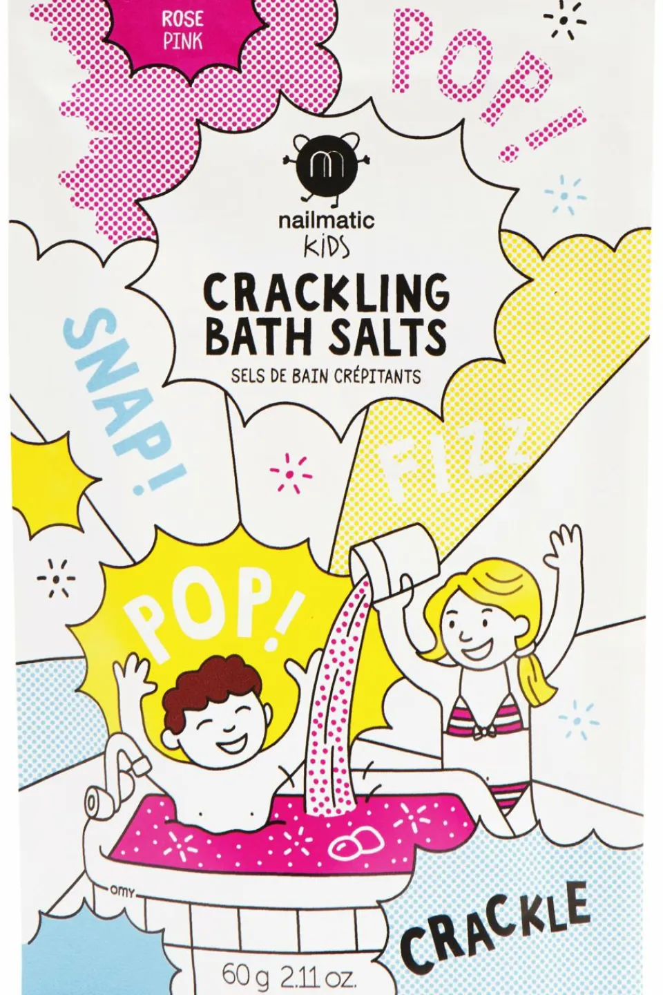 Clearance Nailmatic Sels de bain crépitants Rose