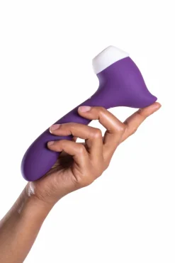 Sale GOLIATE Sextoy 2 en 1 stimulateur clitoridien & vibromasseur The Amazing