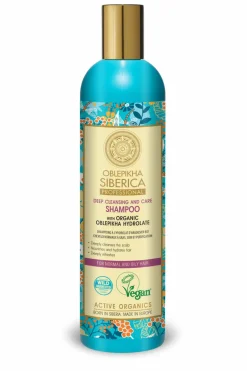 Discount Natura Siberica Shampoing Cheveux Normaux à Gras à l’Argousier