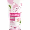 New Energie Fruit Shampoing disciplinant anti-frisottis au monoï rose et à l’huile d’Argan