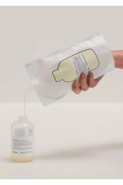 Discount Davines Shampoing disciplinant rechargeable pour cheveux ondulés et bouclés Love Curl