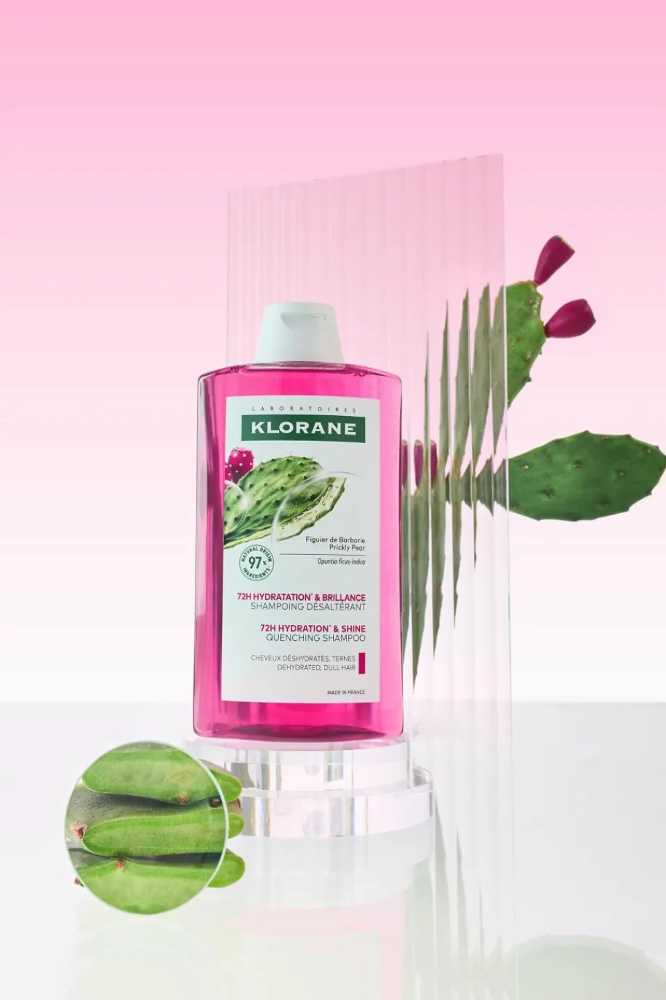 Outlet Klorane Shampoing désaltérant 72h au Figuier de barbarie