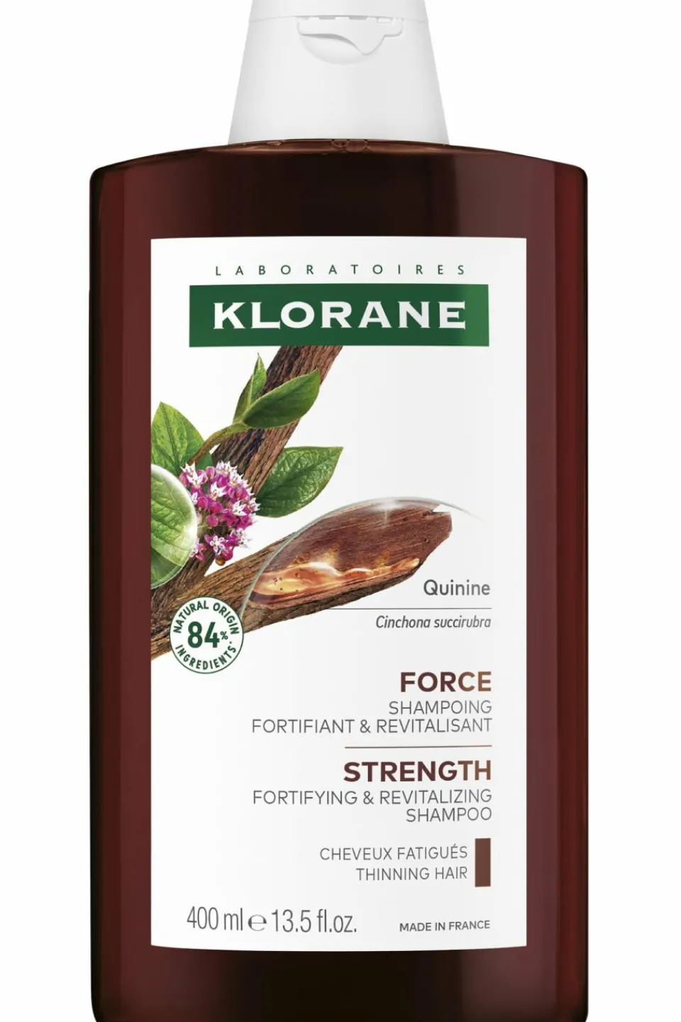 Hot Klorane Shampoing fortifiant à la Quinine & Edelweiss bio