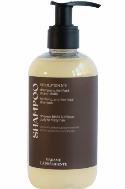 Sale Madame La Présidente Shampoing fortifiant et anti-chute cheveux frisés à crépus Résolution n°5