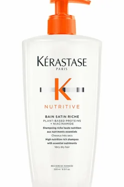 Hot Kérastase Shampoing hydratant riche Bain Satin Nutritive