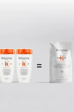 Hot Kérastase Shampoing hydratant riche Bain Satin Nutritive