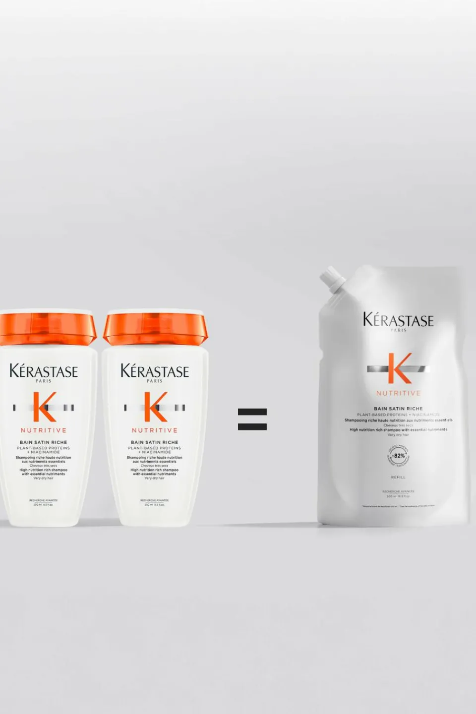 Hot Kérastase Shampoing hydratant riche Bain Satin Nutritive