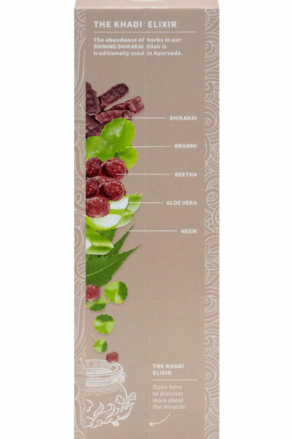 Online KHADI Shampoing hydratation & brillance ayurvédique Shikakai Shine