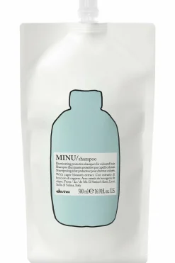 New Davines Shampoing rechargeable pour cheveux colorés Minu