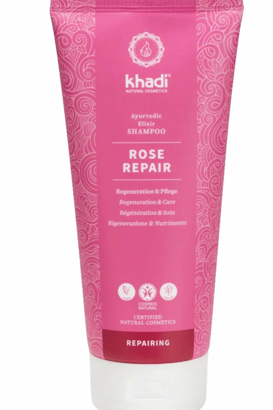 Online KHADI Shampoing Rose Repair pour cheveux secs et abîmés