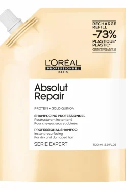 Online L'Oréal Professionnel Shampoing réparateur pour cheveux abîmés Absolut Repair rechargeable