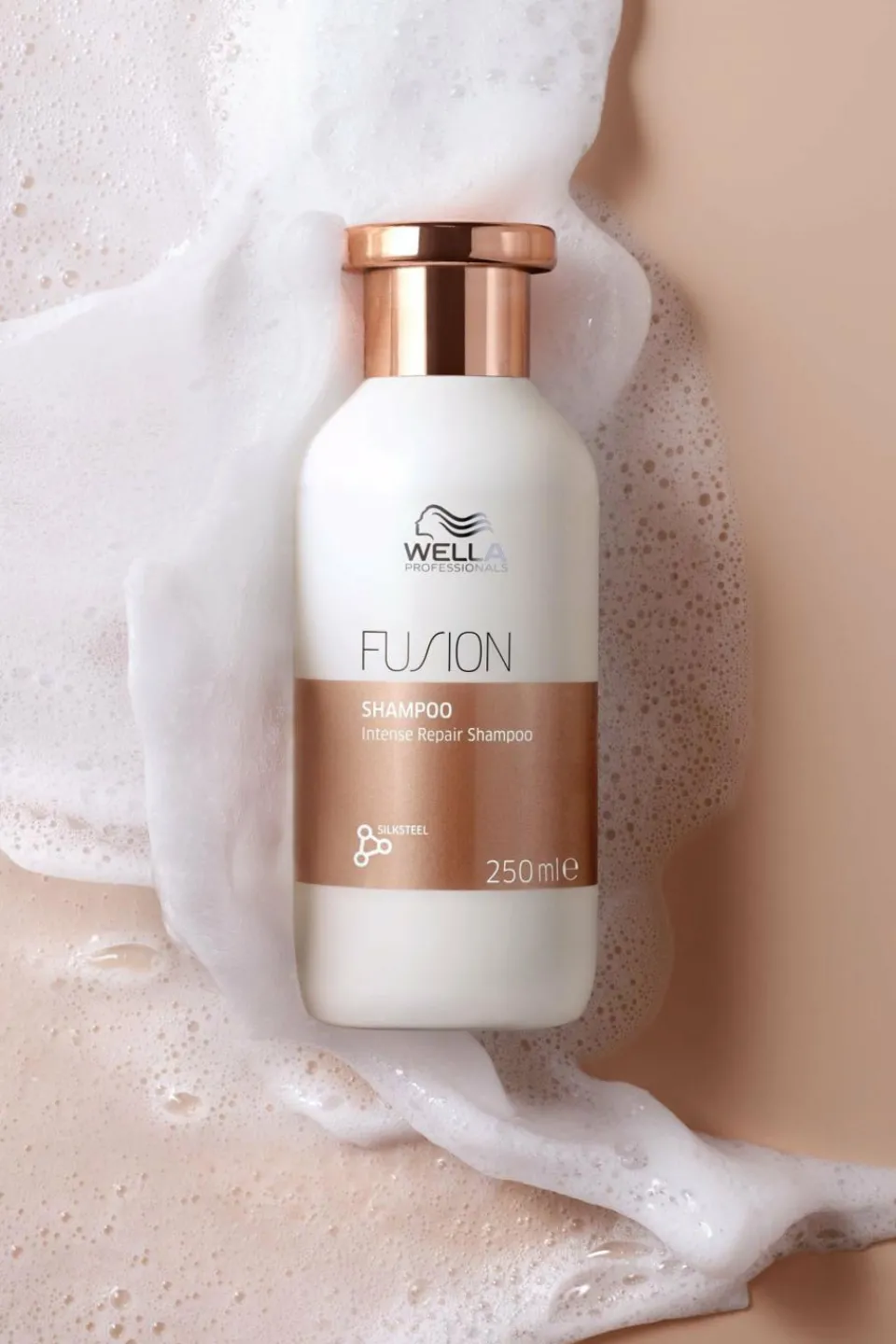 Online Wella Professionals Shampoing réparation intense pour cheveux abîmés et fragilisés Fusion