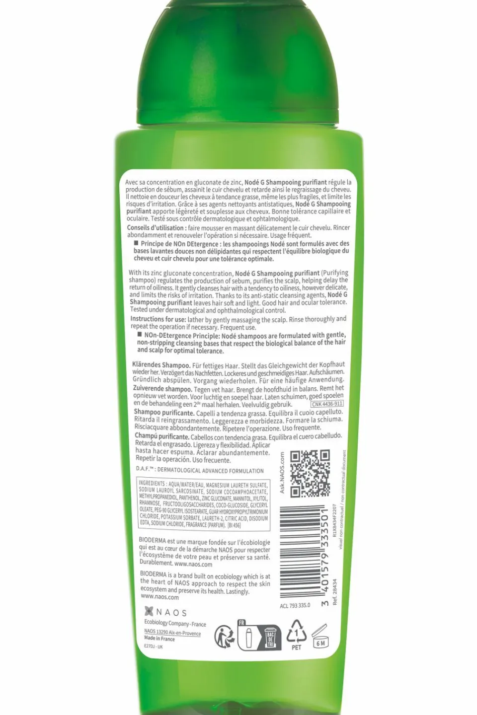 Sale Bioderma Shampoing Soin usage quotidien Nodé