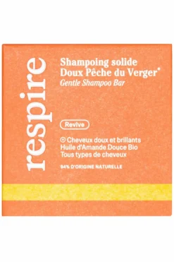 Online Respire Shampoing solide pêche du verger