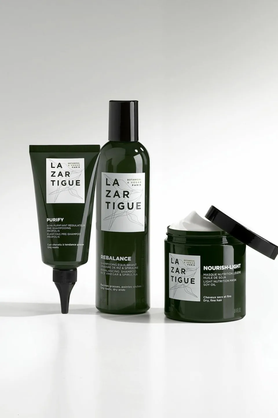 Outlet Lazartigue Shampooing racine grasse et pointe sèche Rebalance