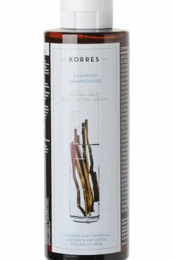 Korres Shampooing réglisse et ortie pour cheveux gras