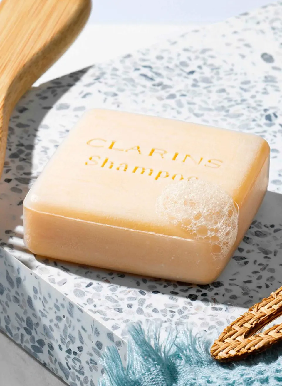 Best Clarins Shampooing solide nourrissant