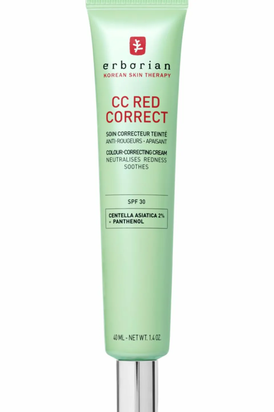 Best Erborian Soin correcteur teinté CC red correct SPF30