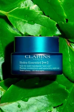 New Clarins Soin de nuit repulpant Hydra-Essentiel