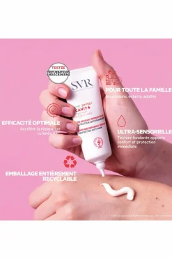 New SVR Soin visage & corps réparateur anti-marques SPF50+ Cicavit+